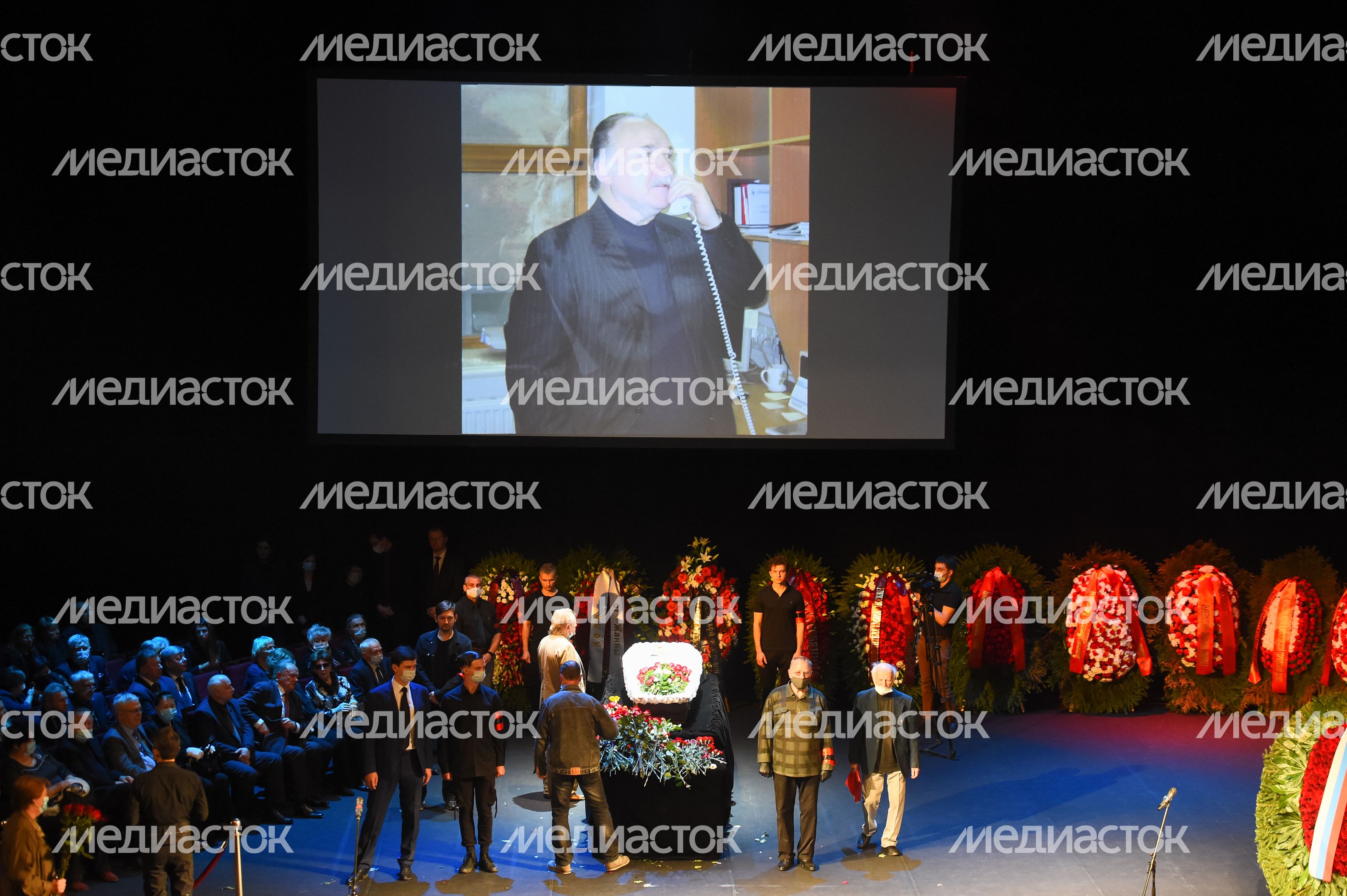 Церемония прощания с Николаем Губенко
