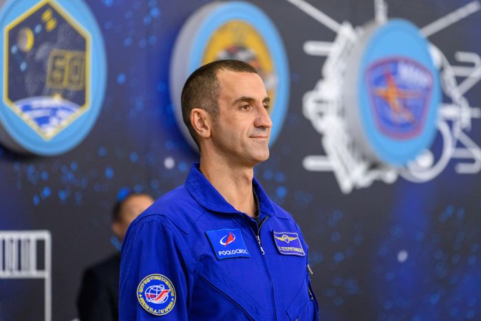 Космонавт Роскосмоса Сергей Тетерятников на комплексной тренировке в Центре подготовки космонавтов Звездного городка