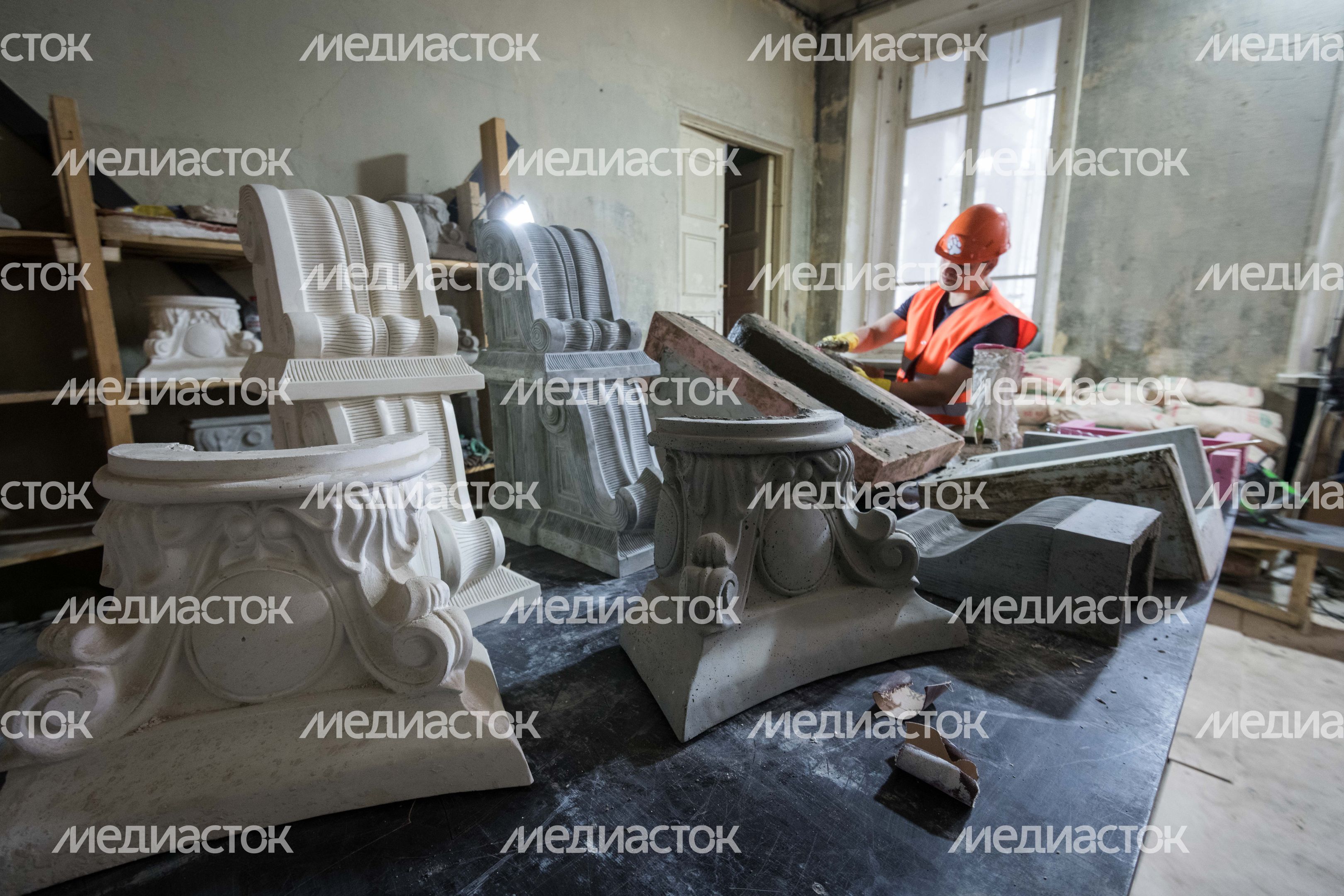 Реставрация Северного речного вокзала