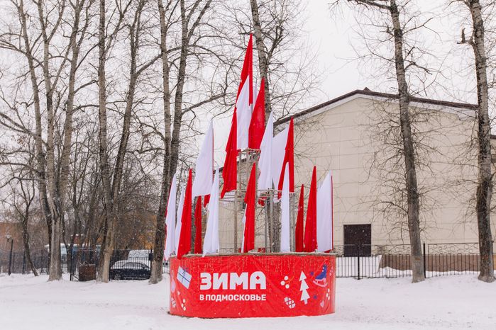 Зимний Щелковский городской парк культуры и отдыха