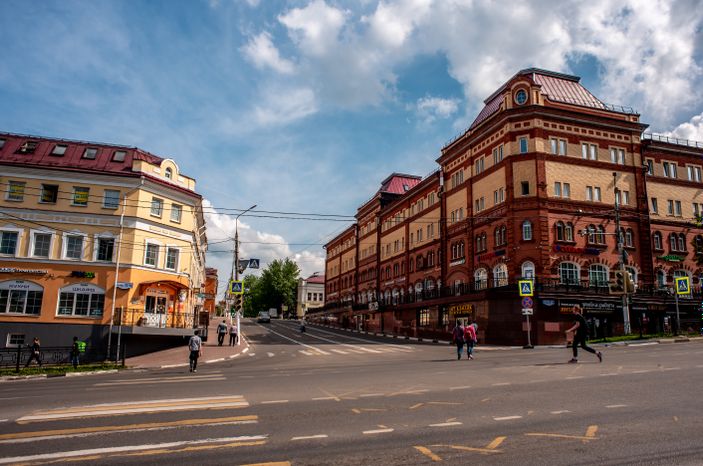 Весенние виды города Подольск