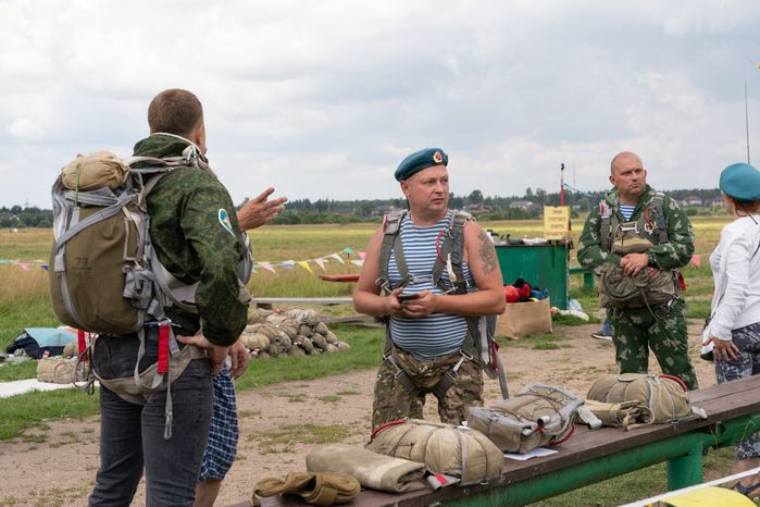 Чехов. День ВДВ на аэродроме ДОСААФ