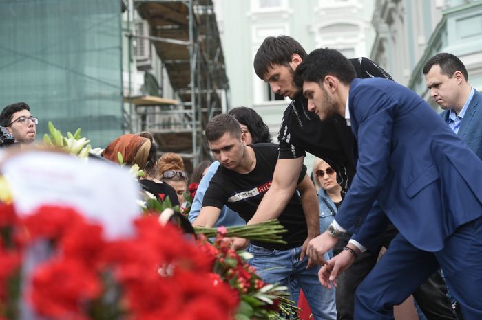 Митинг «Без слов» в память о жертвах трагедии в Беслане прошел в Москве