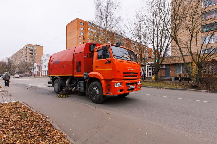 Виды города Долгопрудный осенью