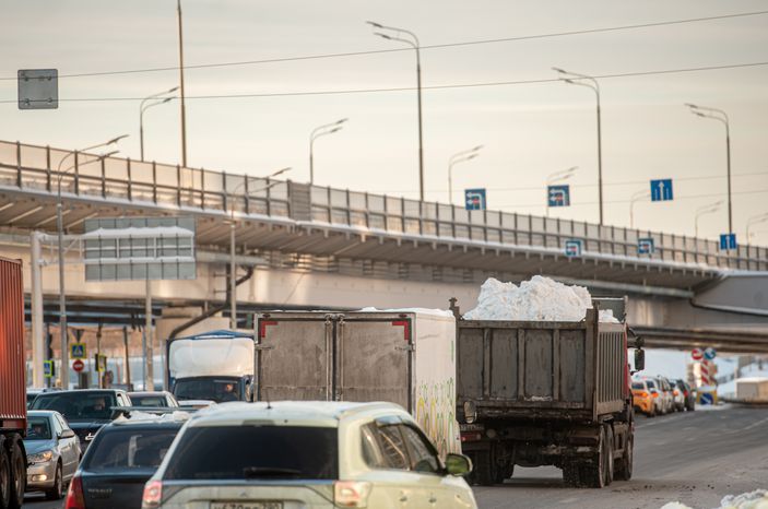 Зима в Москве