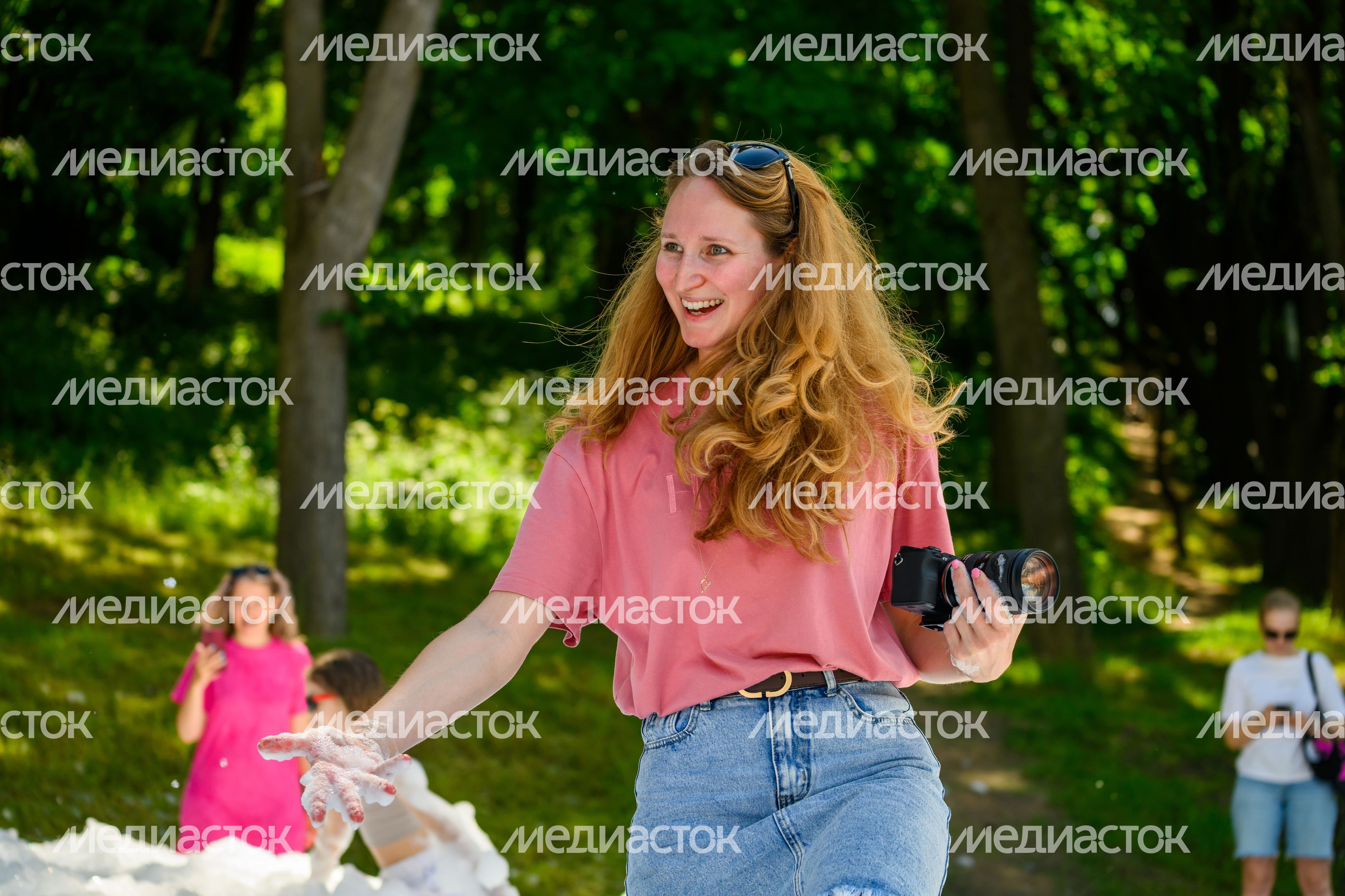 Соревнования на сапах в парке им. В. Талалихина Подольска