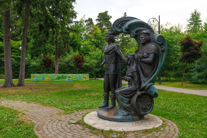 Томилинский парк сказок в округе Люберцы