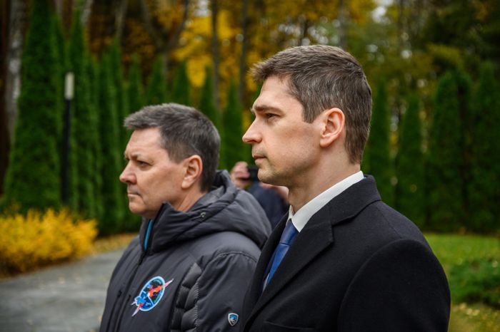 Космонавты Олег Кононенко и Николай Чуб