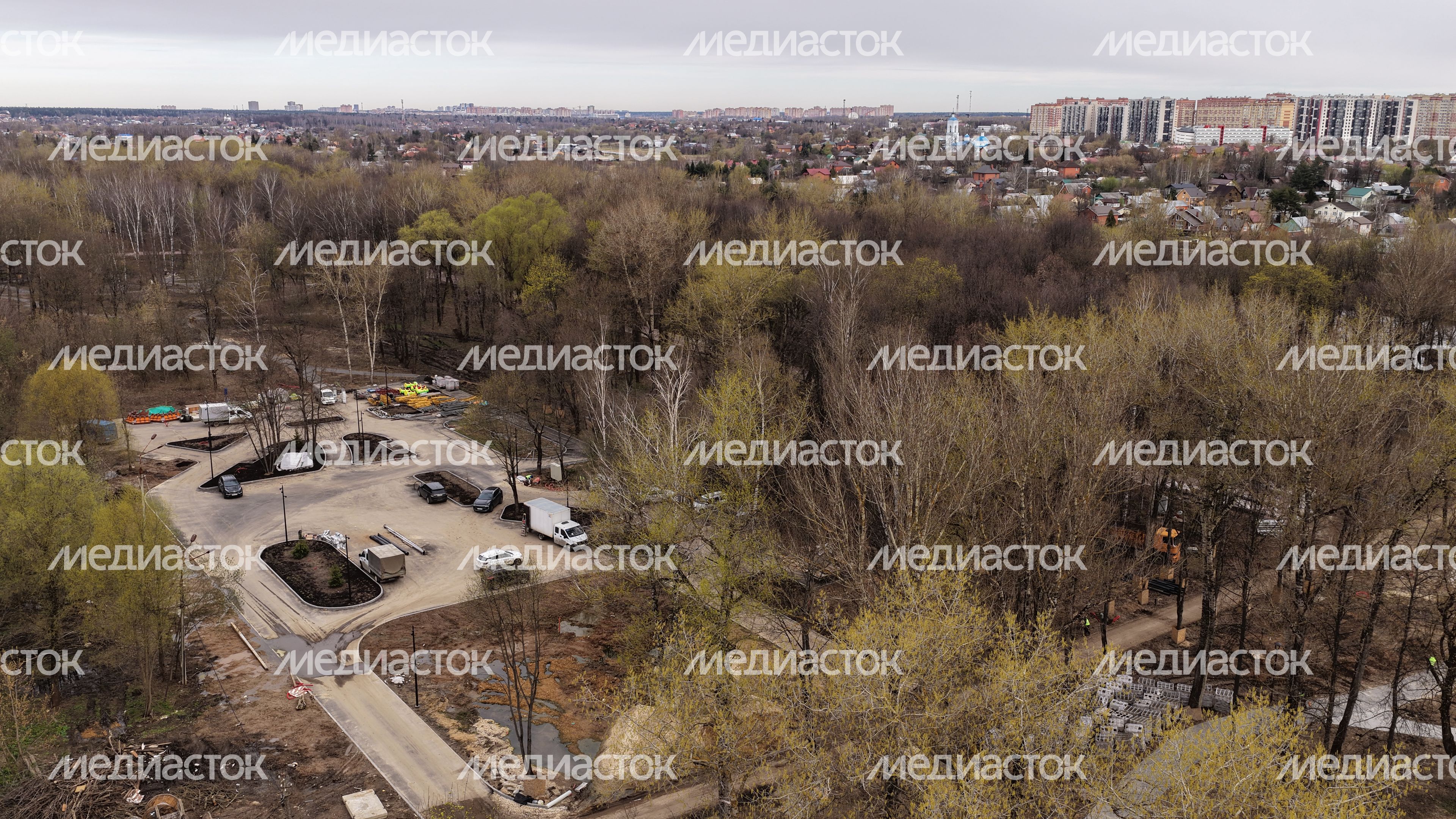 Благоустройство Центрального парка в Щелково Благоустройство Центрального парка в Щелково