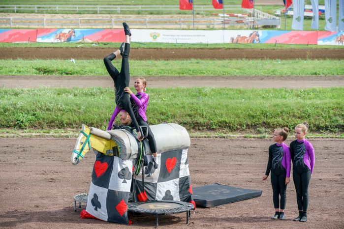 Праздник рысистого коннозаводства на Раменском ипподроме