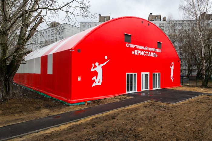Новый физкультурно-оздоровительный комплекс «Кристалл» в Люберцах