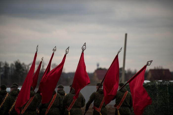Репетиция Парада Победы в Алабино