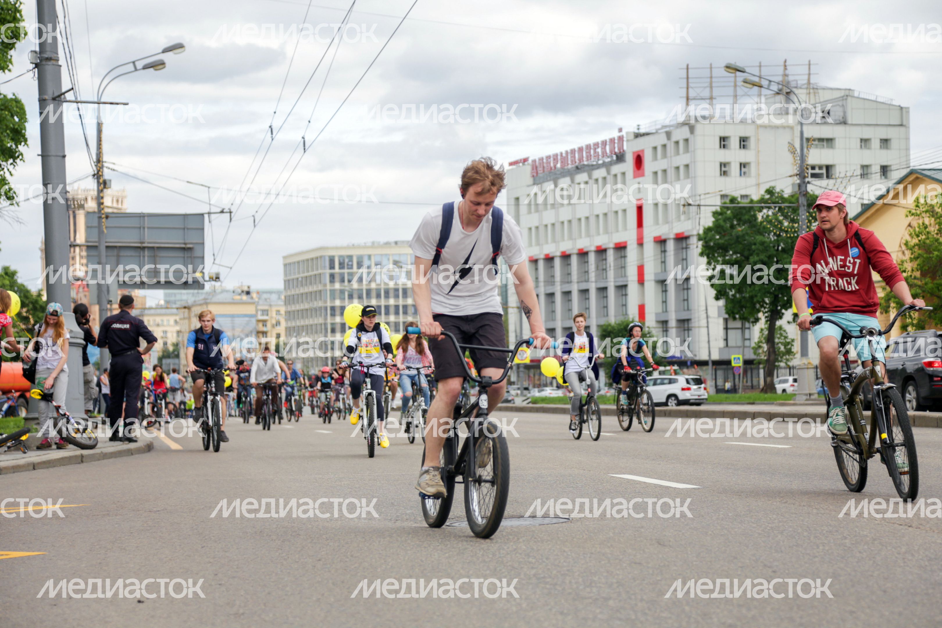 Велопарад в Москве