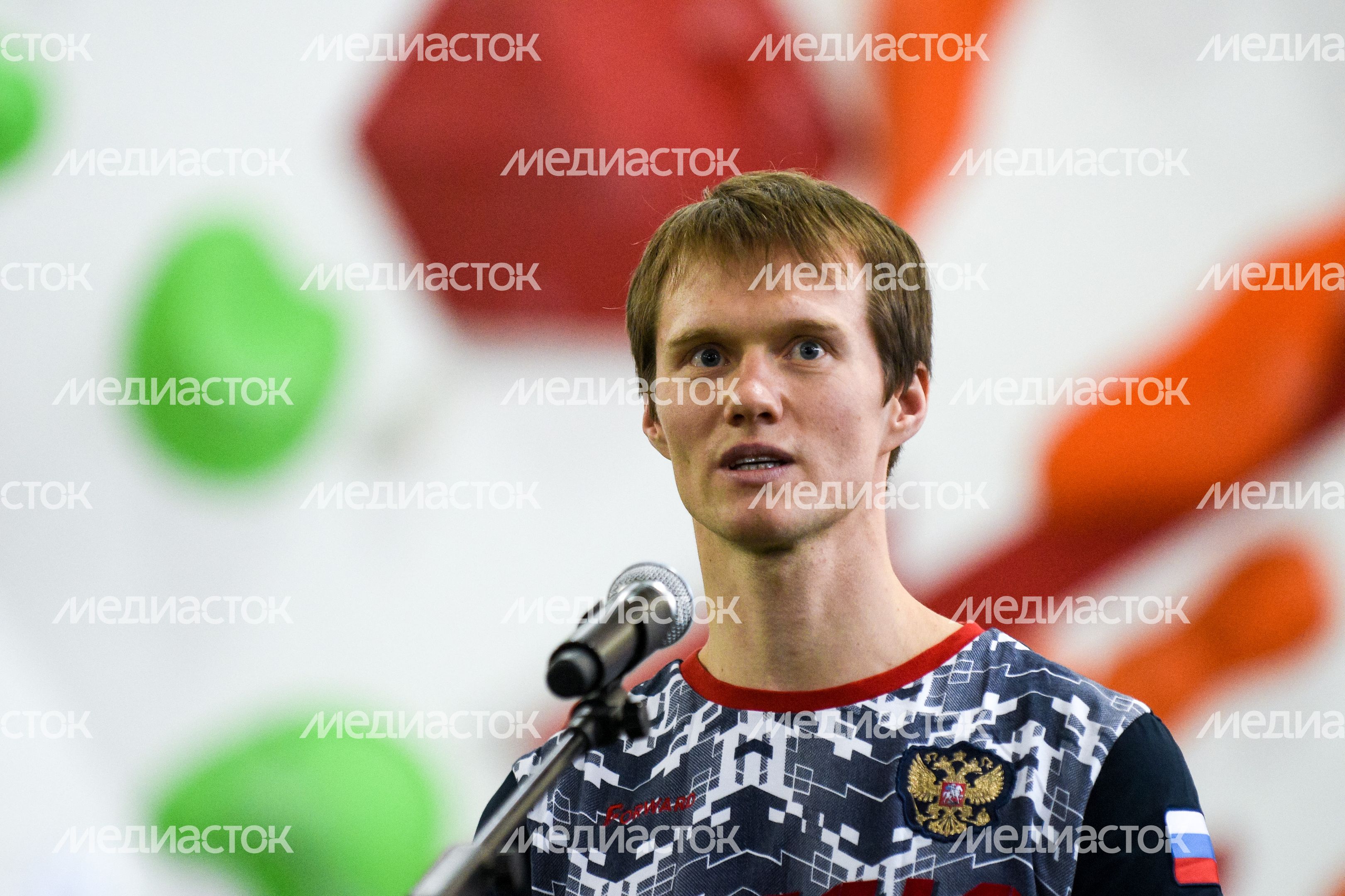 Открытие олимпийского скалодрома в легкоатлетическо-футбольном комплексе ЦСКА