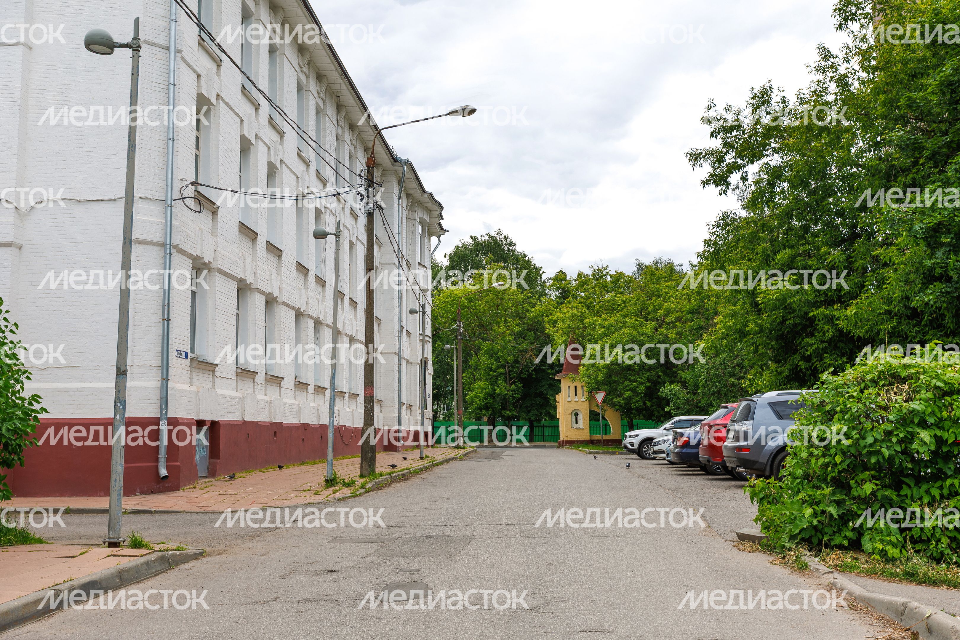 Летние виды города Ивантеевка Пушкинского округа