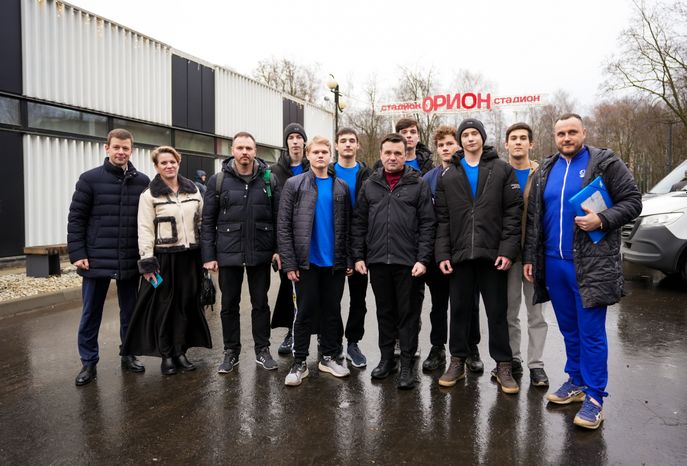 Андрей Воробьев посетил обновленный спорткомплекс "Орион" в Балашихе