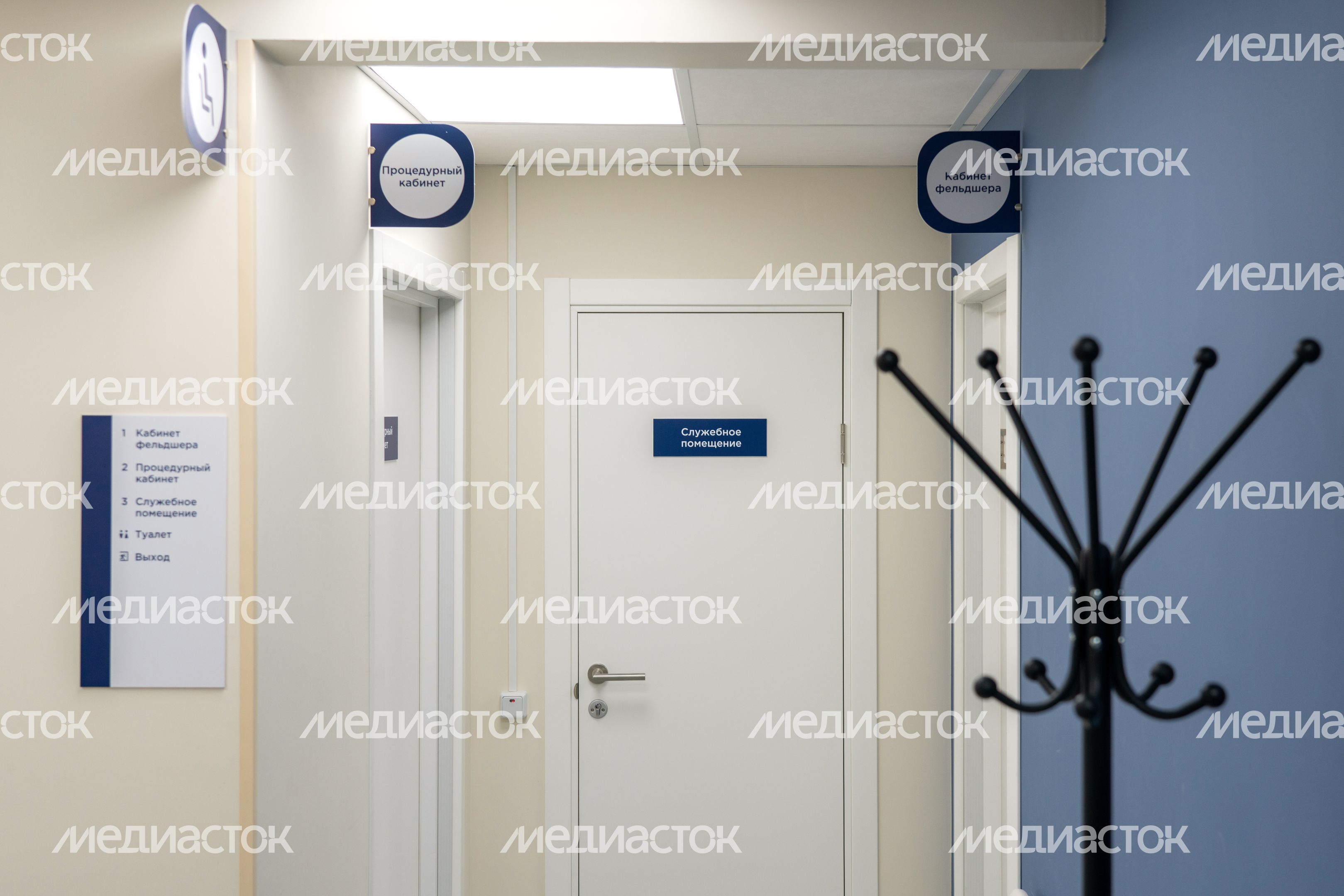 Фельдшерско-акушерский пункт после капитального ремонта в деревне Новая округа Солнечногорск