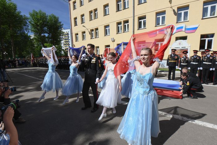 Последний звонок в Московском президентском кадетском училище имени М.А. Шолохова, 1 часть
