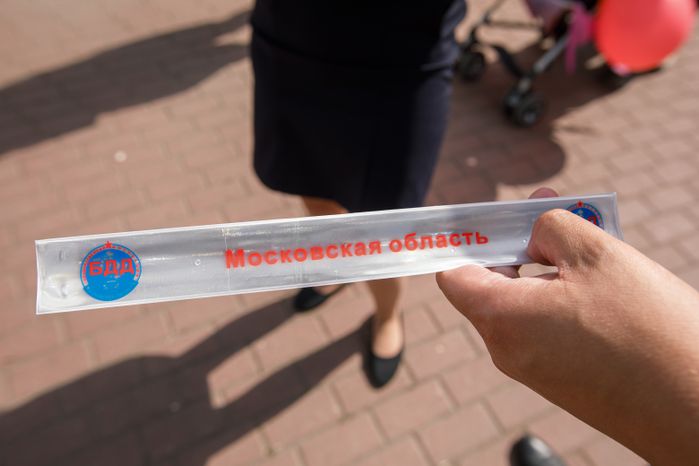 Парад колясок в сквере "Юбилейный" в Химках