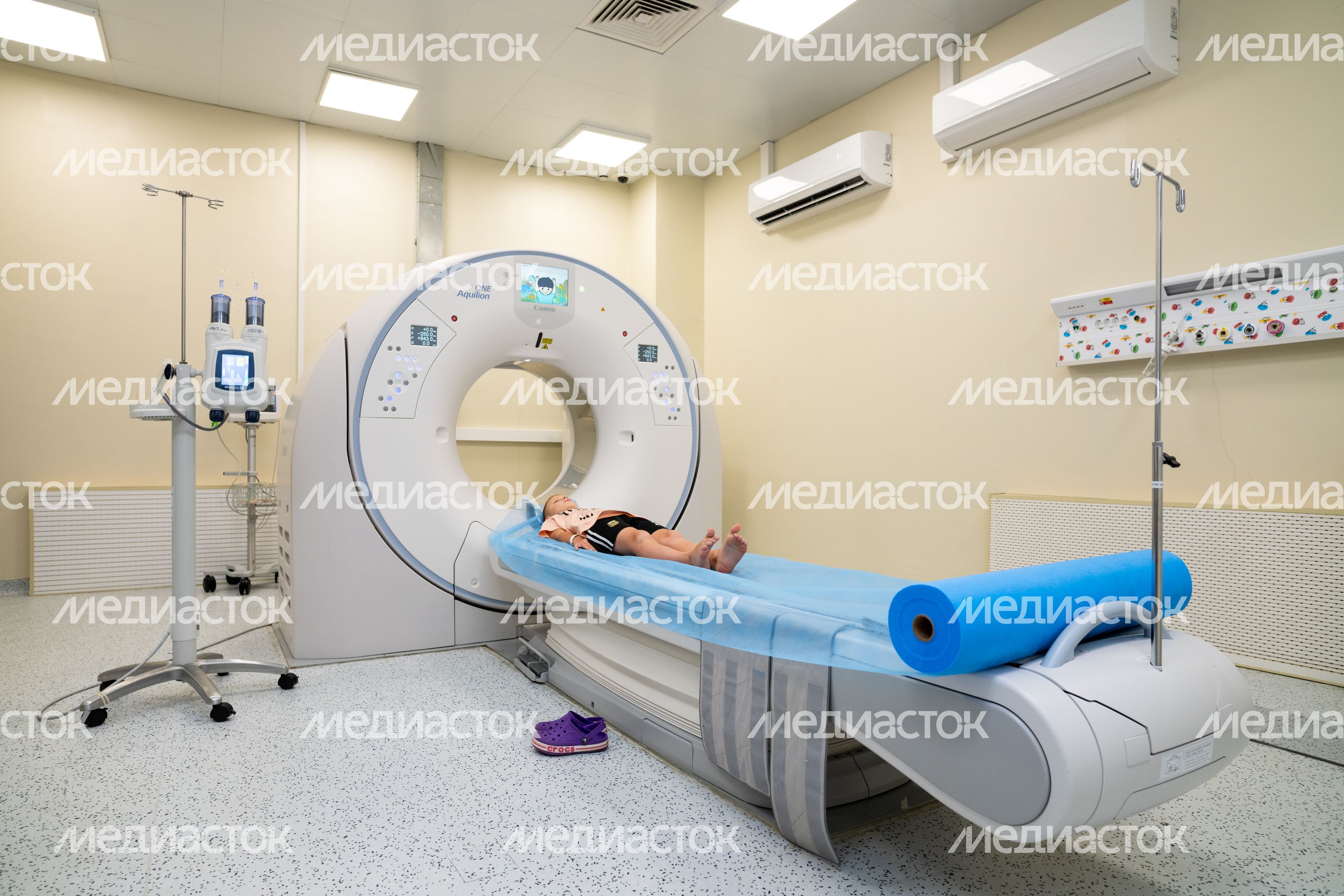 Современный томограф в Детском клиническом центре им. Л. Рошаля в Красногорске Современный томограф в Детском клиническом центре им. Л. Рошаля в Красногорске