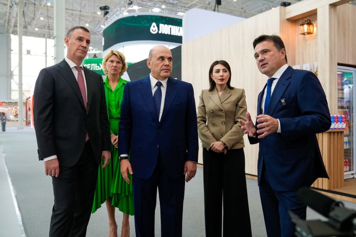 Андрей Воробьев представил  Михаилу Мишустину подмосковные цифровые разработки  в сфере АПК