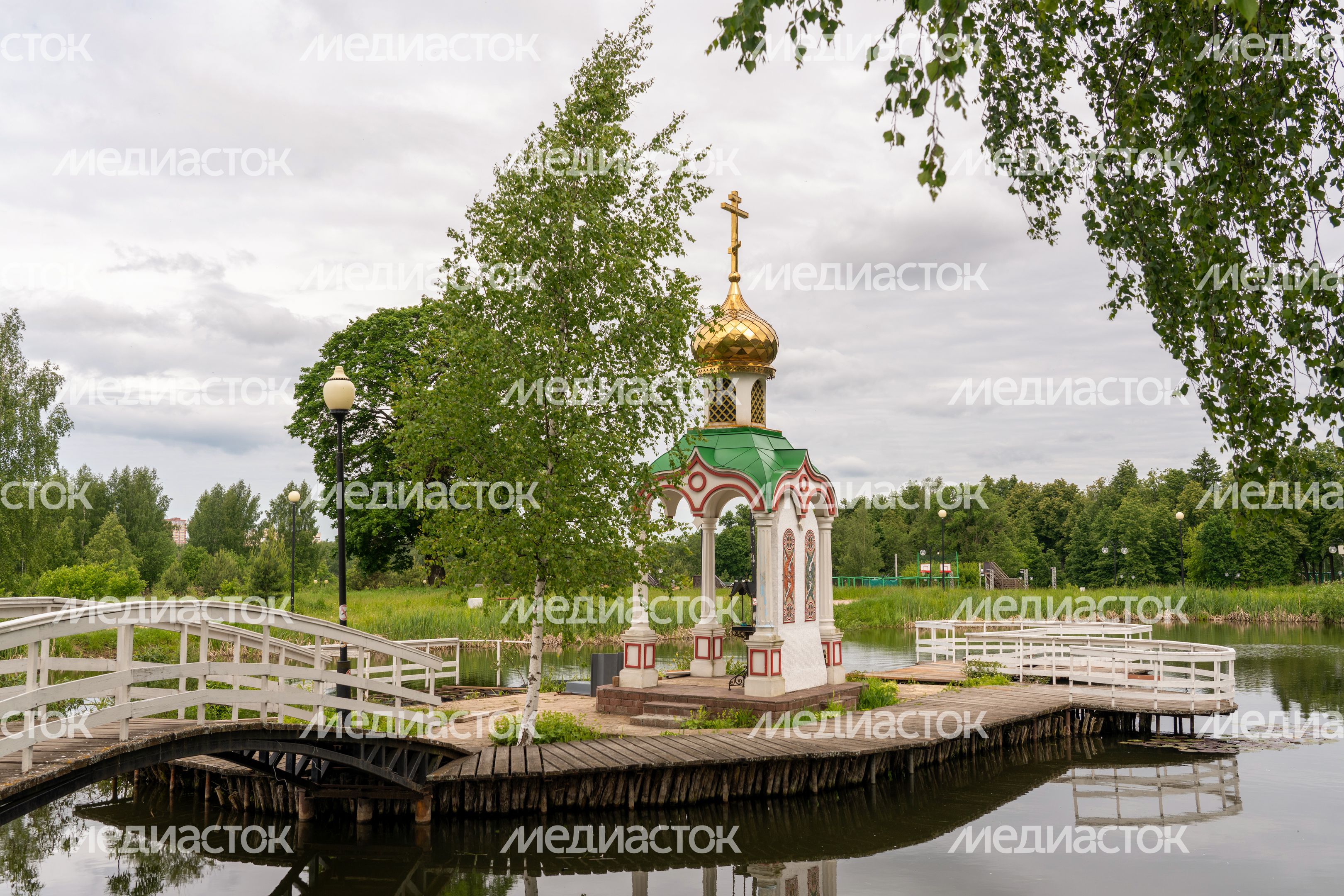 Демьяновский парк в Клину