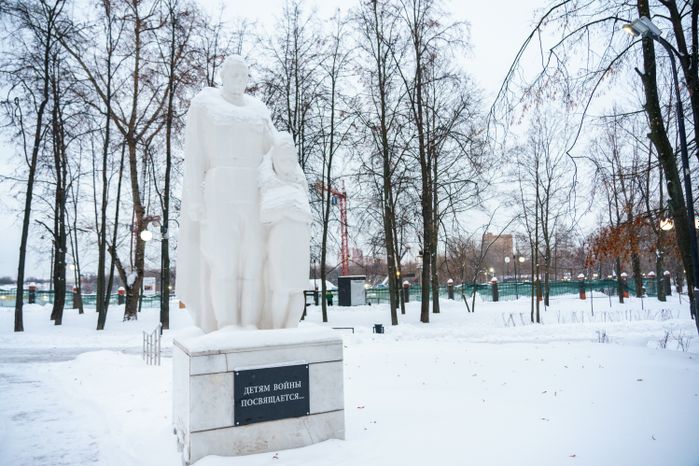 Люберцы. Центральный парк. Зима