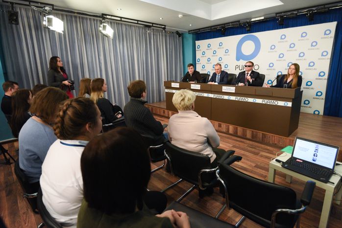 Пресс-конференция, посвященная конкурсу открыток «Помним!» к 75-летию Победы в Великой Отечественной войне и другим патриотическим мероприятиям