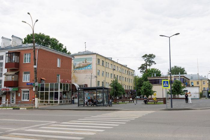 Летние виды города Ивантеевка Пушкинского округа
