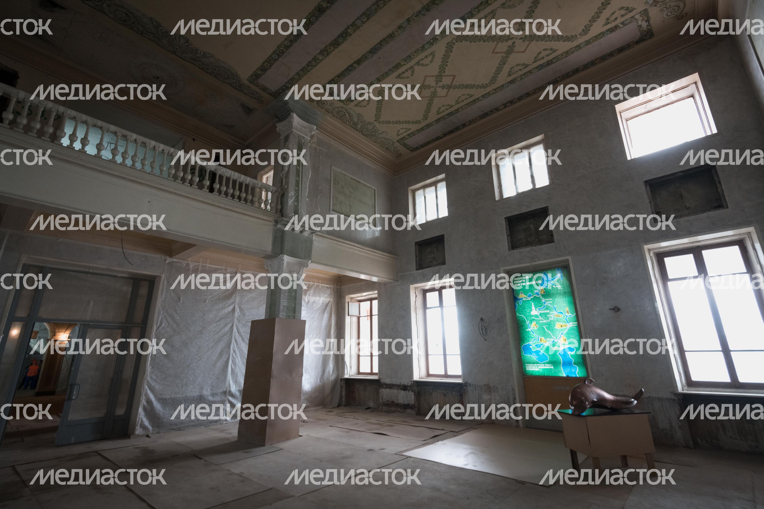 Реставрация Северного речного вокзала