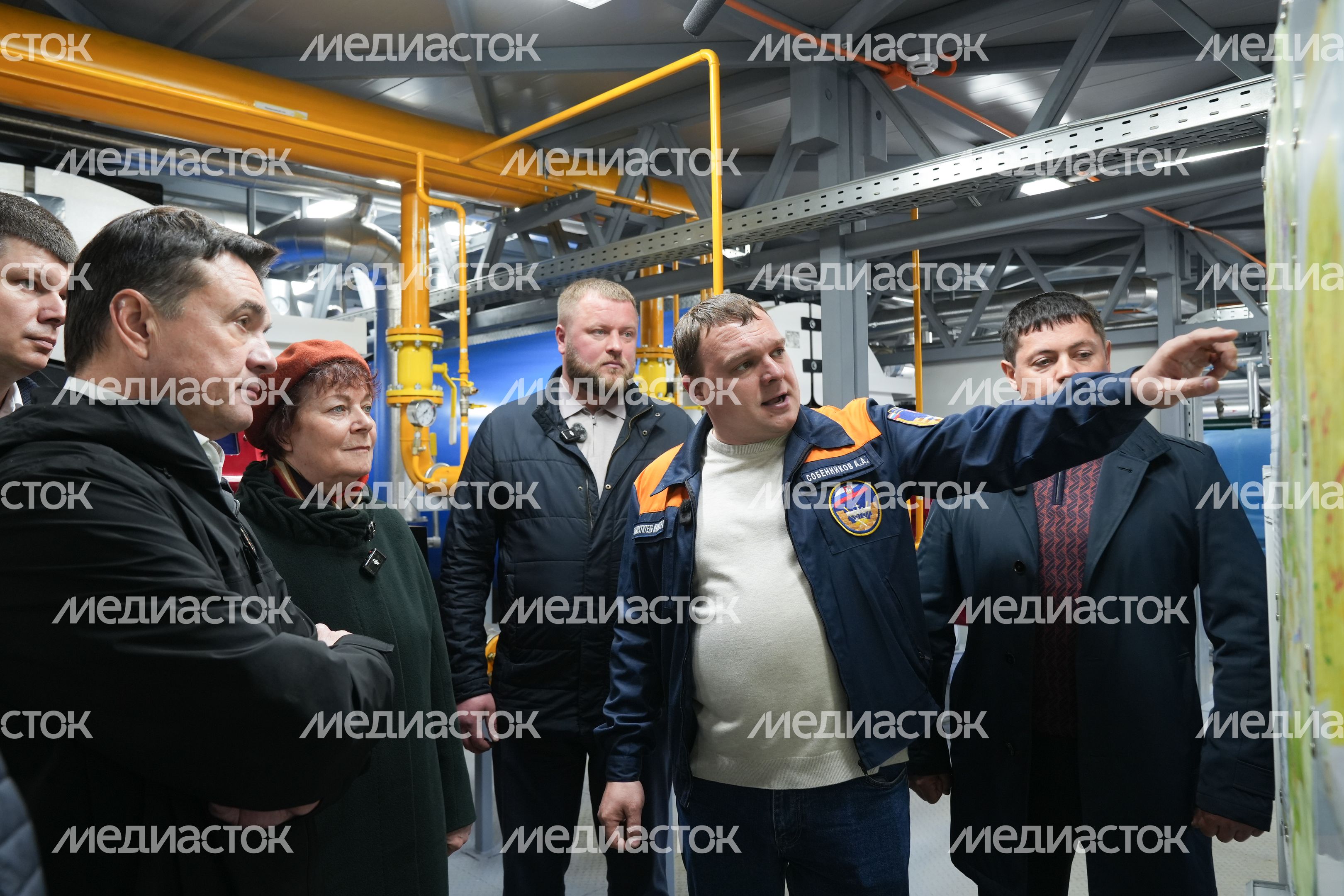 Андрей Воробьев проверил готовность новой котельной на Восточном проезде в Электростали Андрей Воробьев проверил готовность новой котельной на Восточном проезде в Электростали