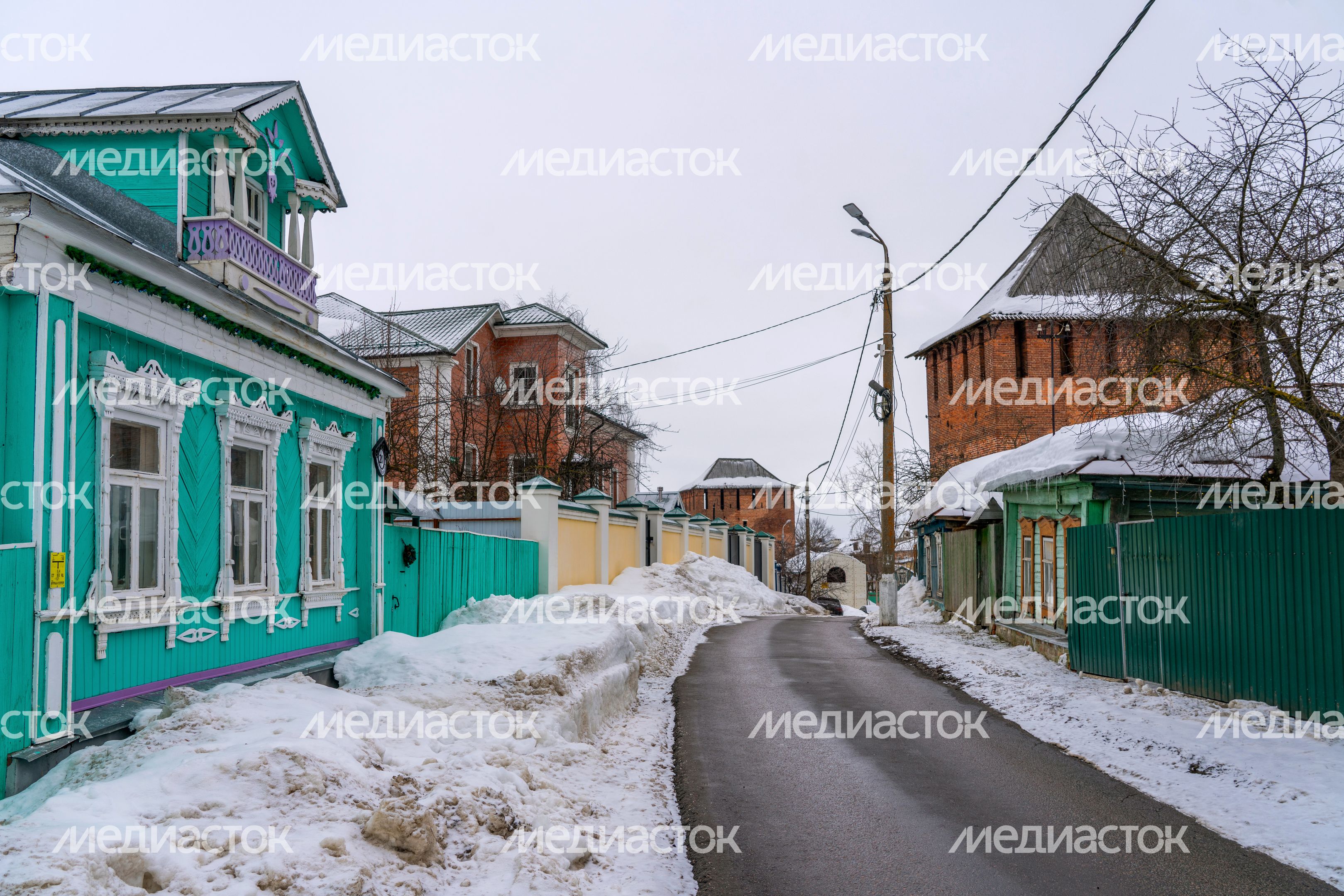 Улицы зимней Коломны Улицы зимней Коломны
