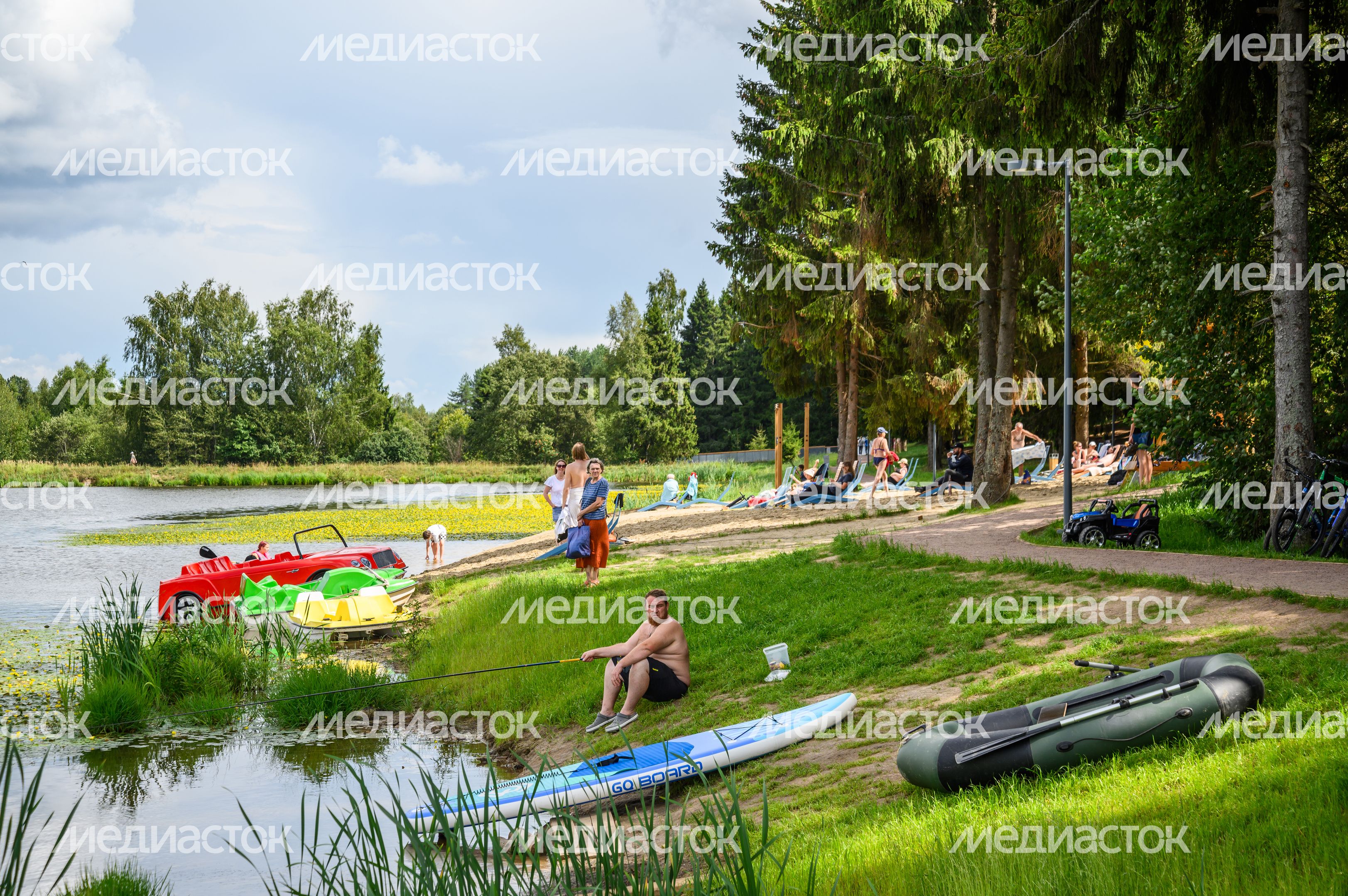 Лесопарк «Загорское море» открыли летом в Сергиевом Посаде Лесопарк «Загорское море» открыли летом в Сергиевом Посаде