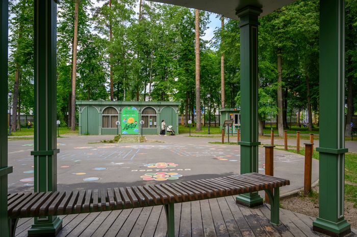Раменский городской парк культуры и отдыха летом