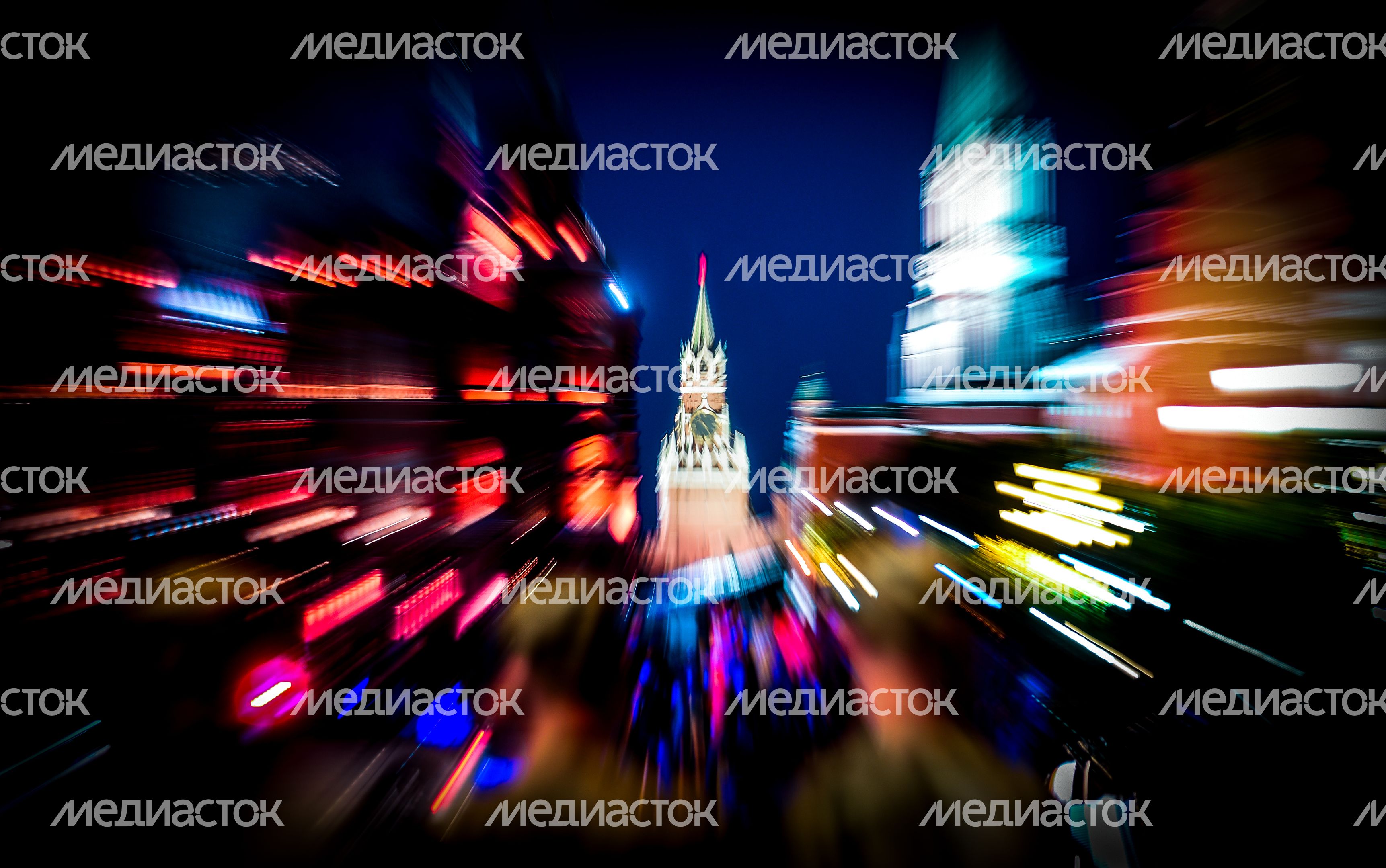 Пешая репетиция парада Победы в Москве