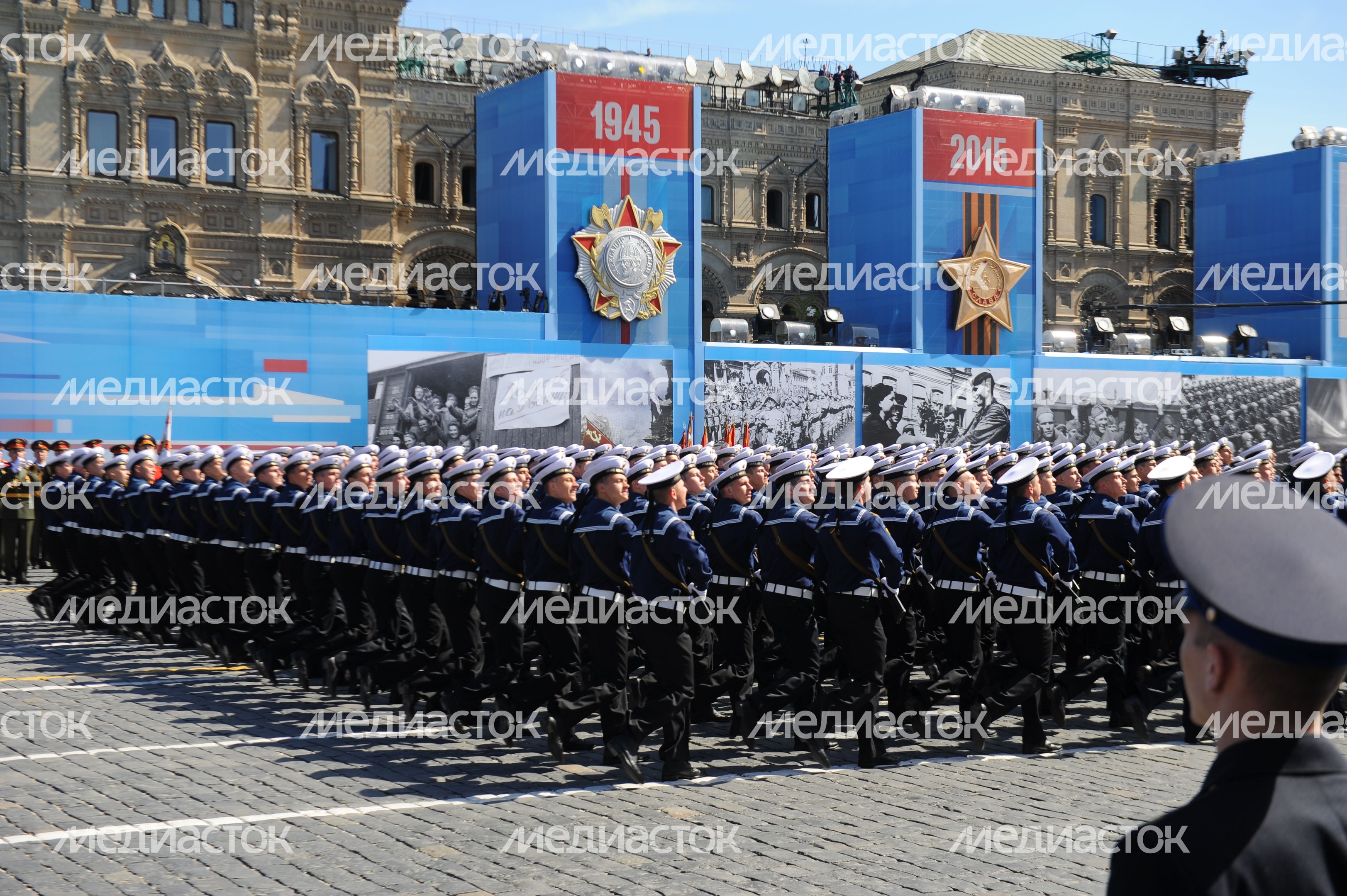 Генеральная репетиция парада Победы на Красной площади Генеральная репетиция парада Победы на Красной площади