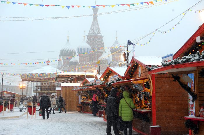 Фестиваль «Путешествие в Рождество» на Красной площади