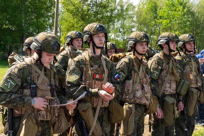 Военно-техническая игра "Арт-дуэль-2024" на аэродроме Волосово