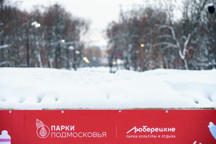 Люберцы. Центральный парк. Зима