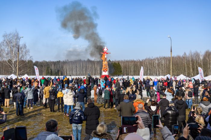В музее-заповеднике «Горки Ленинские» прошла Арт-Масленица