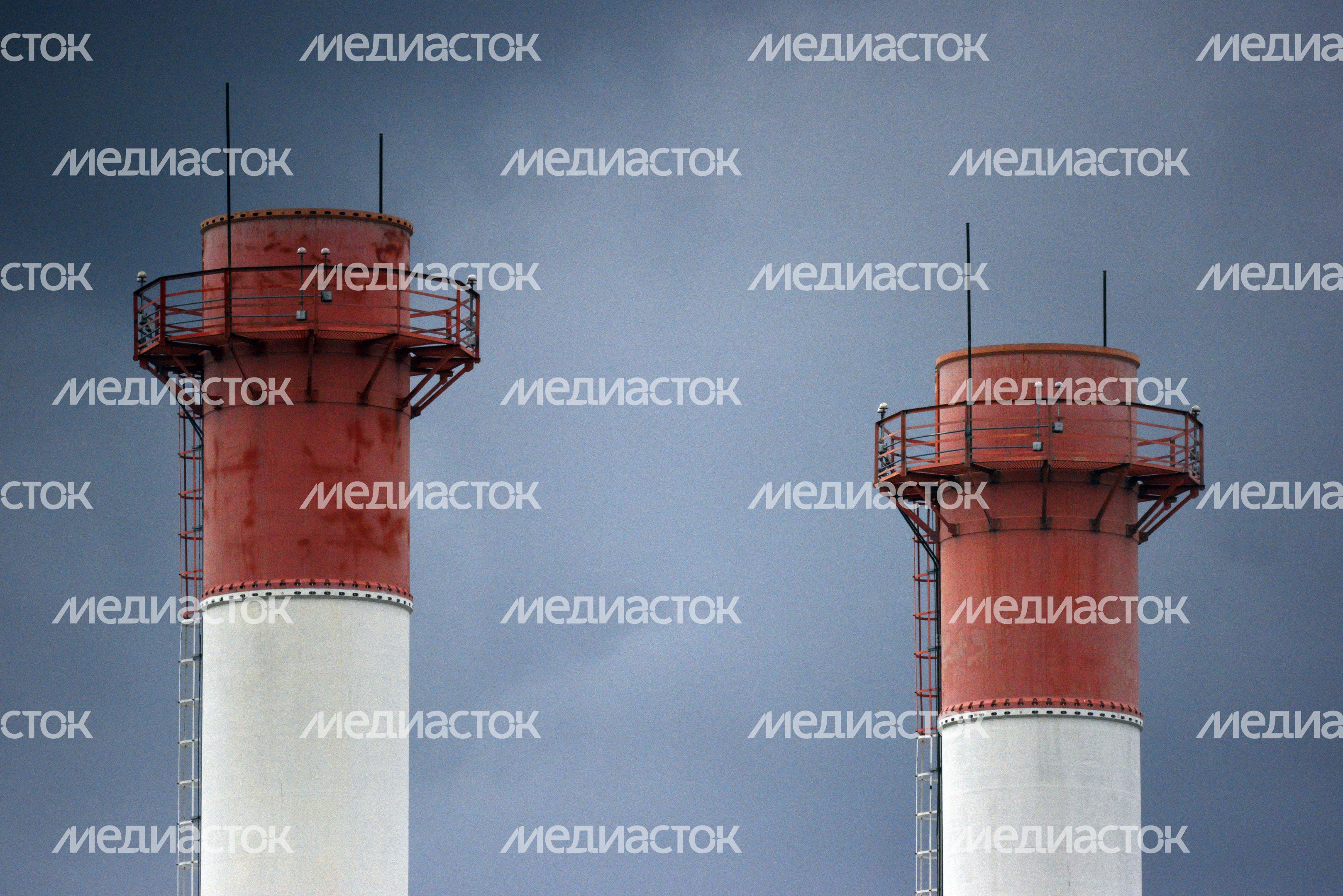 Трубы на территории компании ООО «Газпром межрегионгаз Москва»