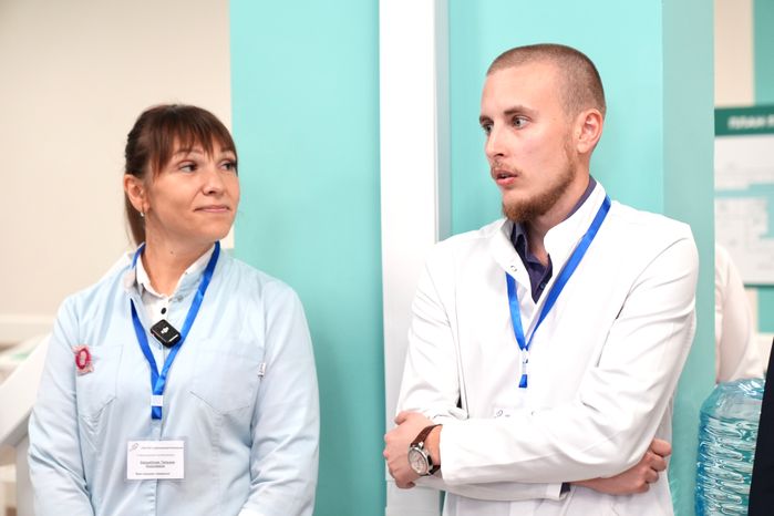 Встреча с врачами новой поликлиники в пгт Свердловский г.о. Лосино-Петровский