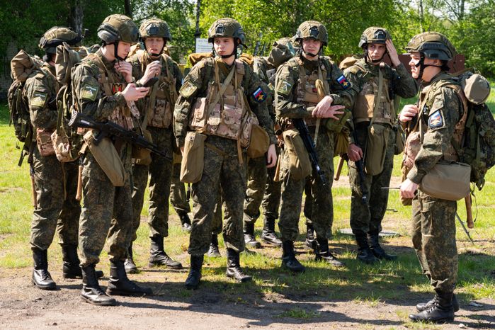 Военно-техническая игра "Арт-дуэль-2024" на аэродроме Волосово