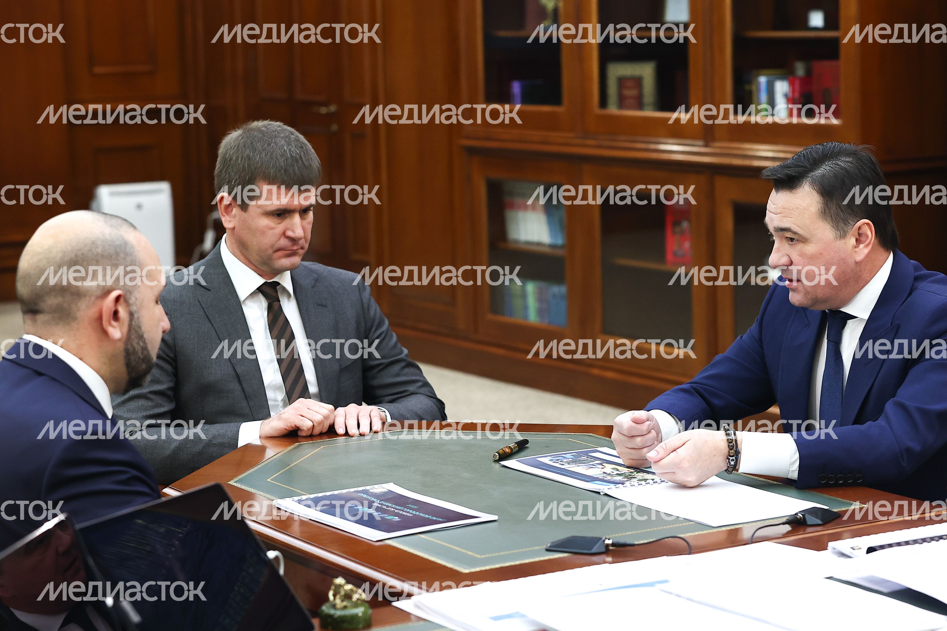 Рабочая встреча Губернатора Подмосковья с Главой Орехово-Зуевского городского округа
