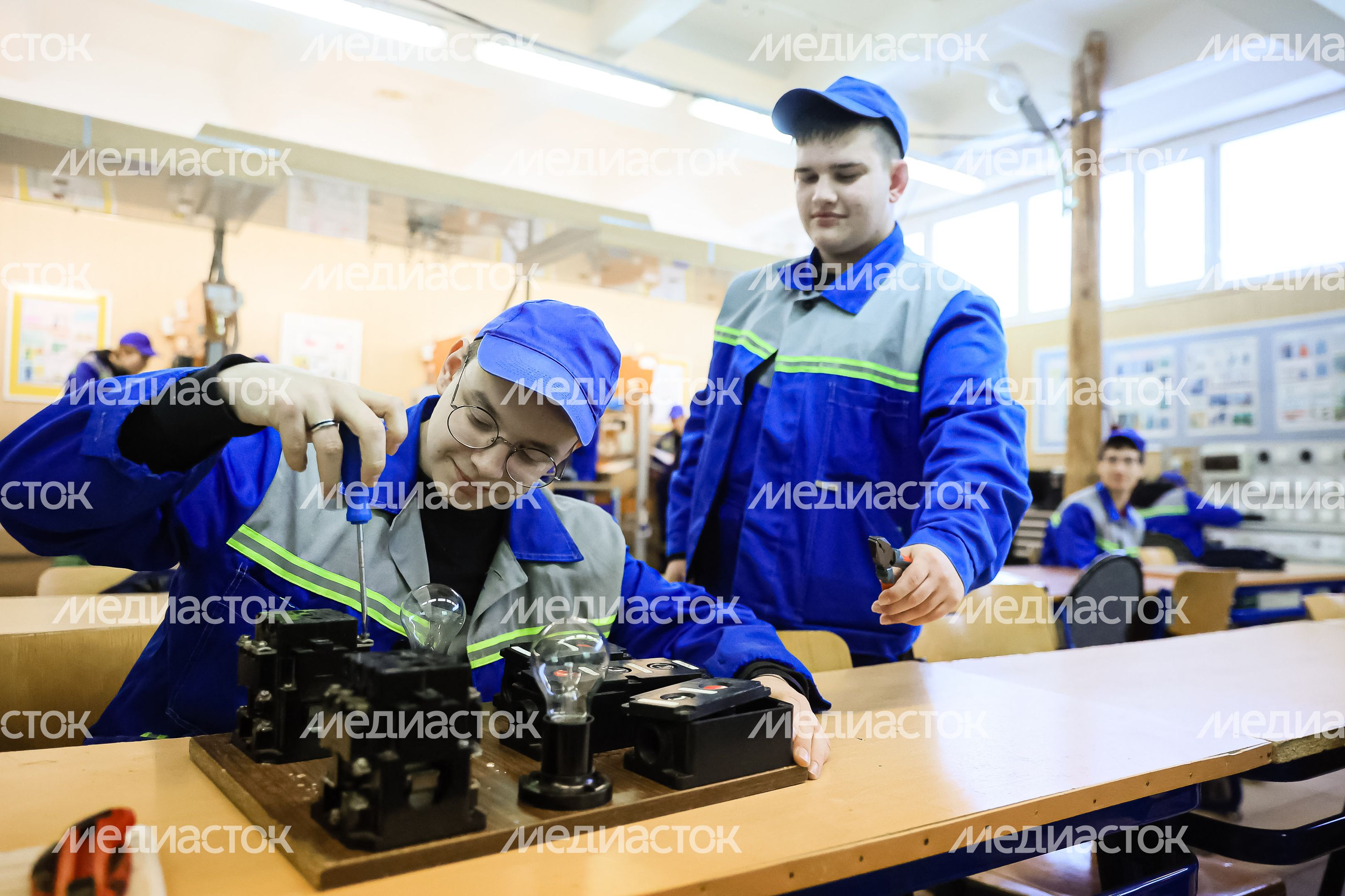 Посещение Губернатором Павлово-Посадского Техникума