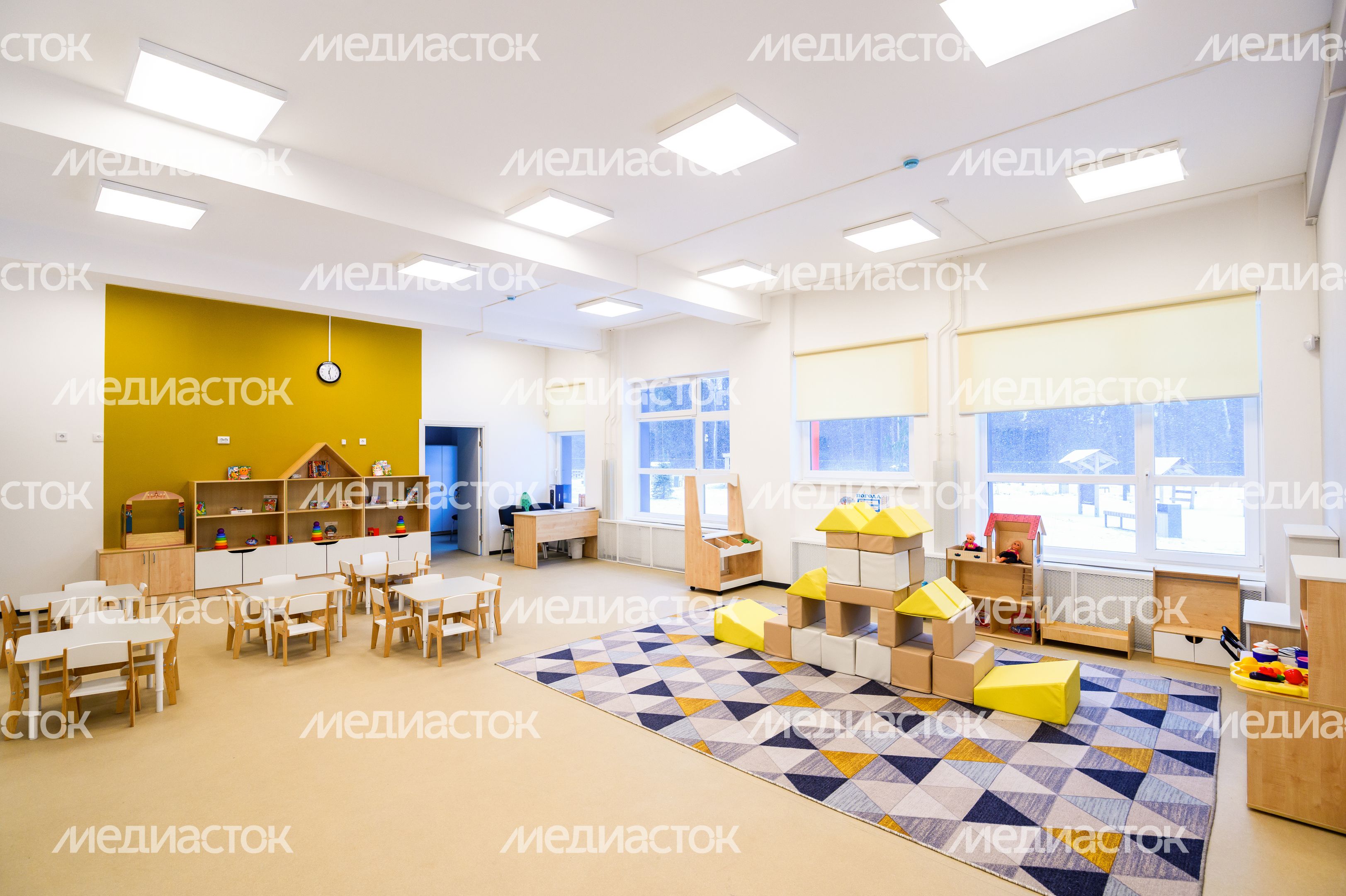 Новый детский сад в микрорайоне Новое Павлино в Балашихе Новый детский сад в микрорайоне Новое Павлино в Балашихе