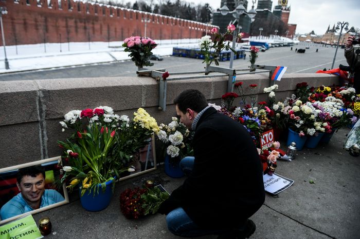 Марш памяти Бориса Немцова в Москве