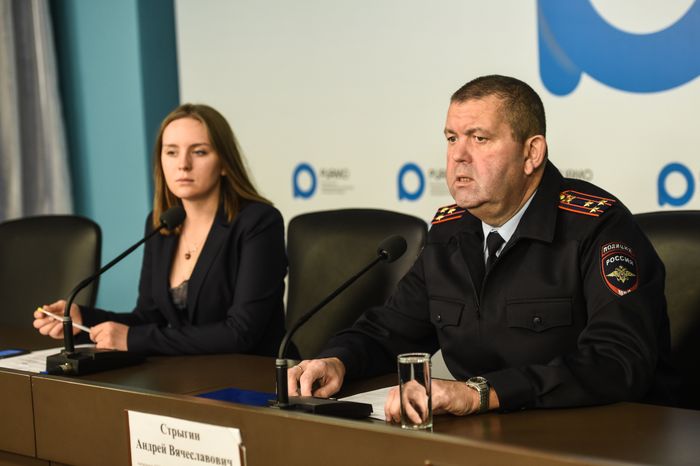 Пресс-конференция об обеспечении охраны общественного порядка и безопасности детей в праздники 2018