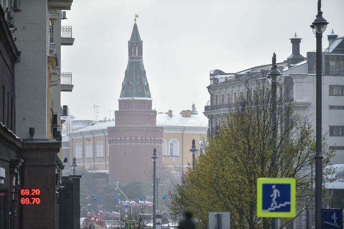 Посадка лип на Тверской улице