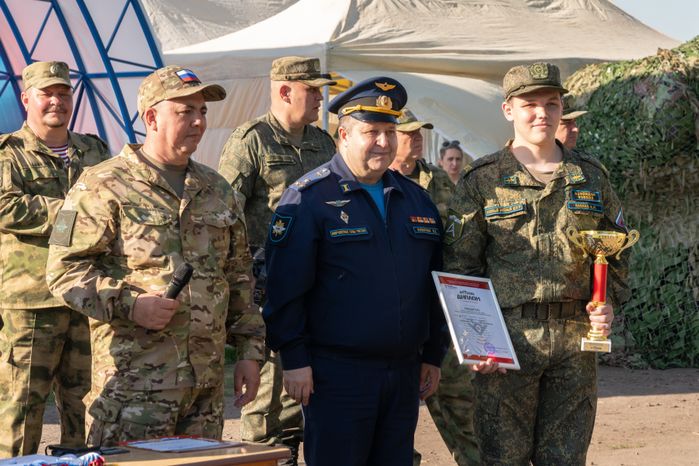 Военно-техническая игра "Арт-дуэль-2024" на аэродроме Волосово